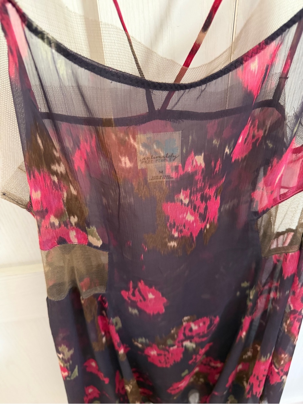 Free People Poppyfield Slip in Aubergine - Picture 8 of 10
